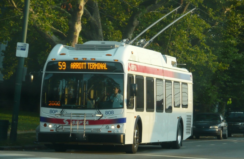 808
Keywords: septa frankford trackless trolley cummins qsb electric transit bus new flyer low floor philadelphia transportation