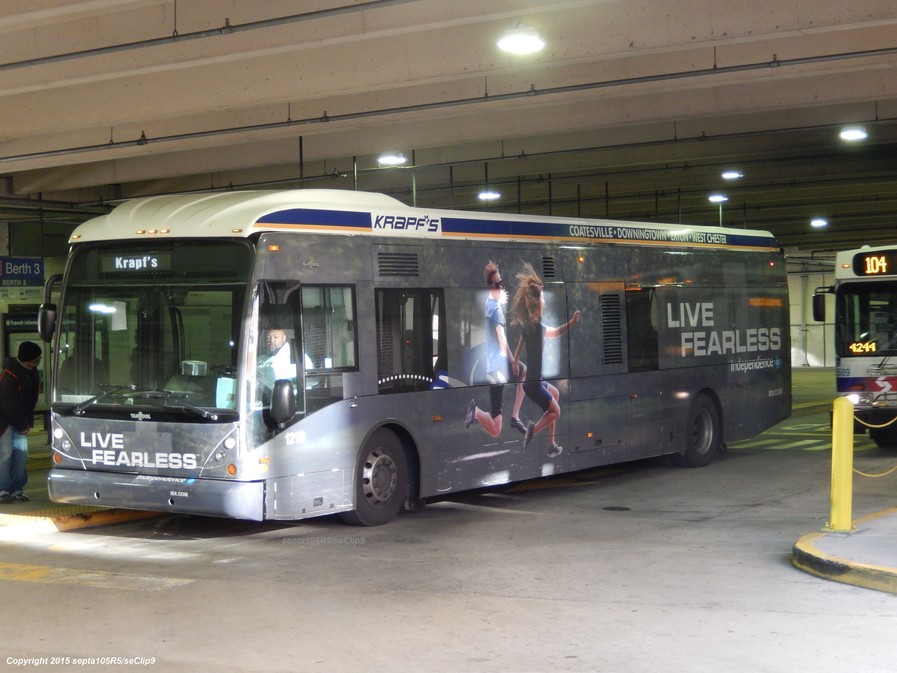2012 Van Hool A300L #1210
At West Chester Bus Terminal 

12/5/2015
